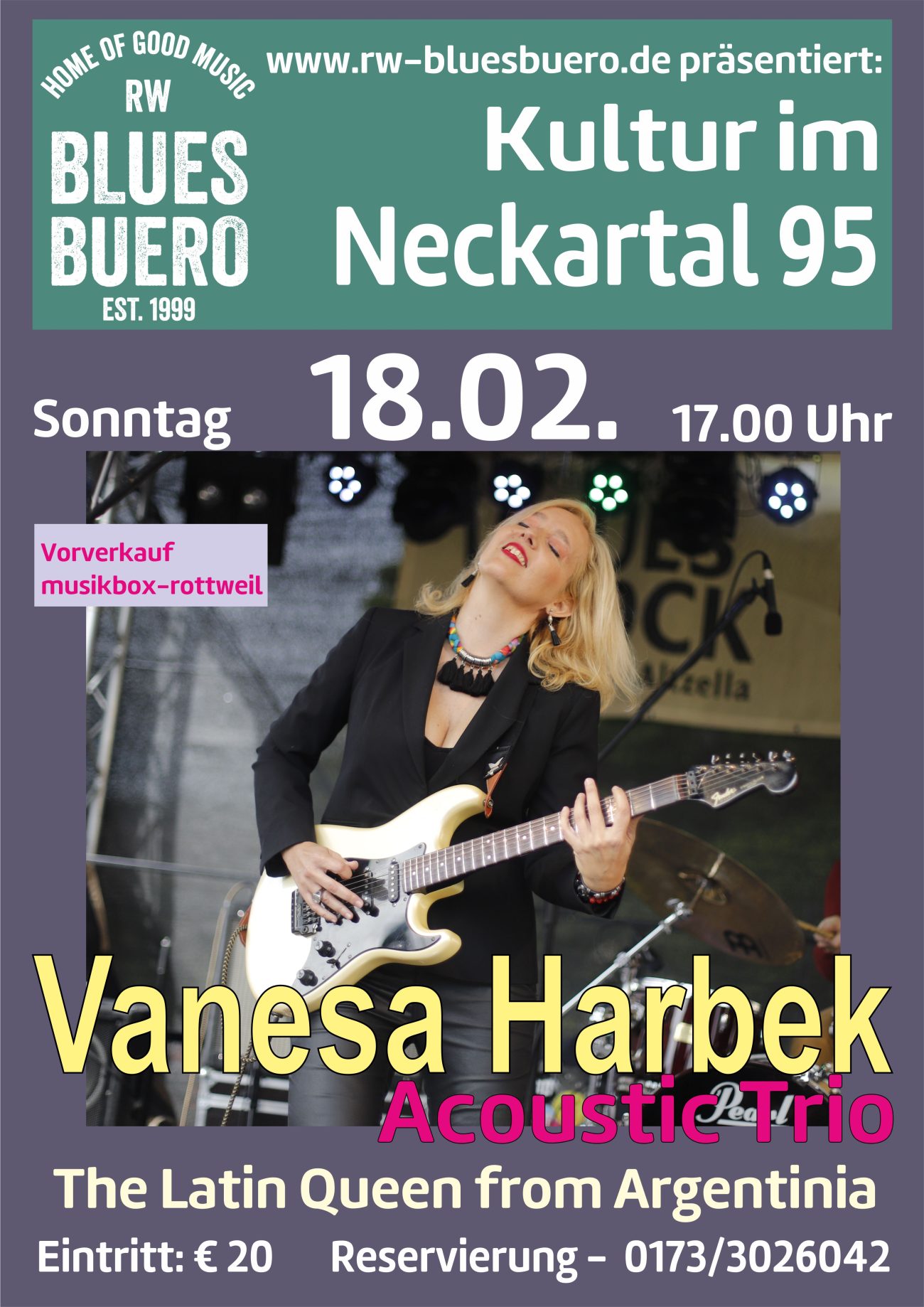 Vanesa Harbek – Die Queen of Latin Blues