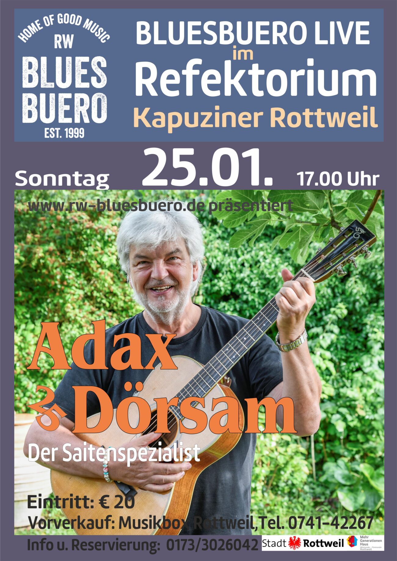 Adax Dörsam – der Saitenzauberer