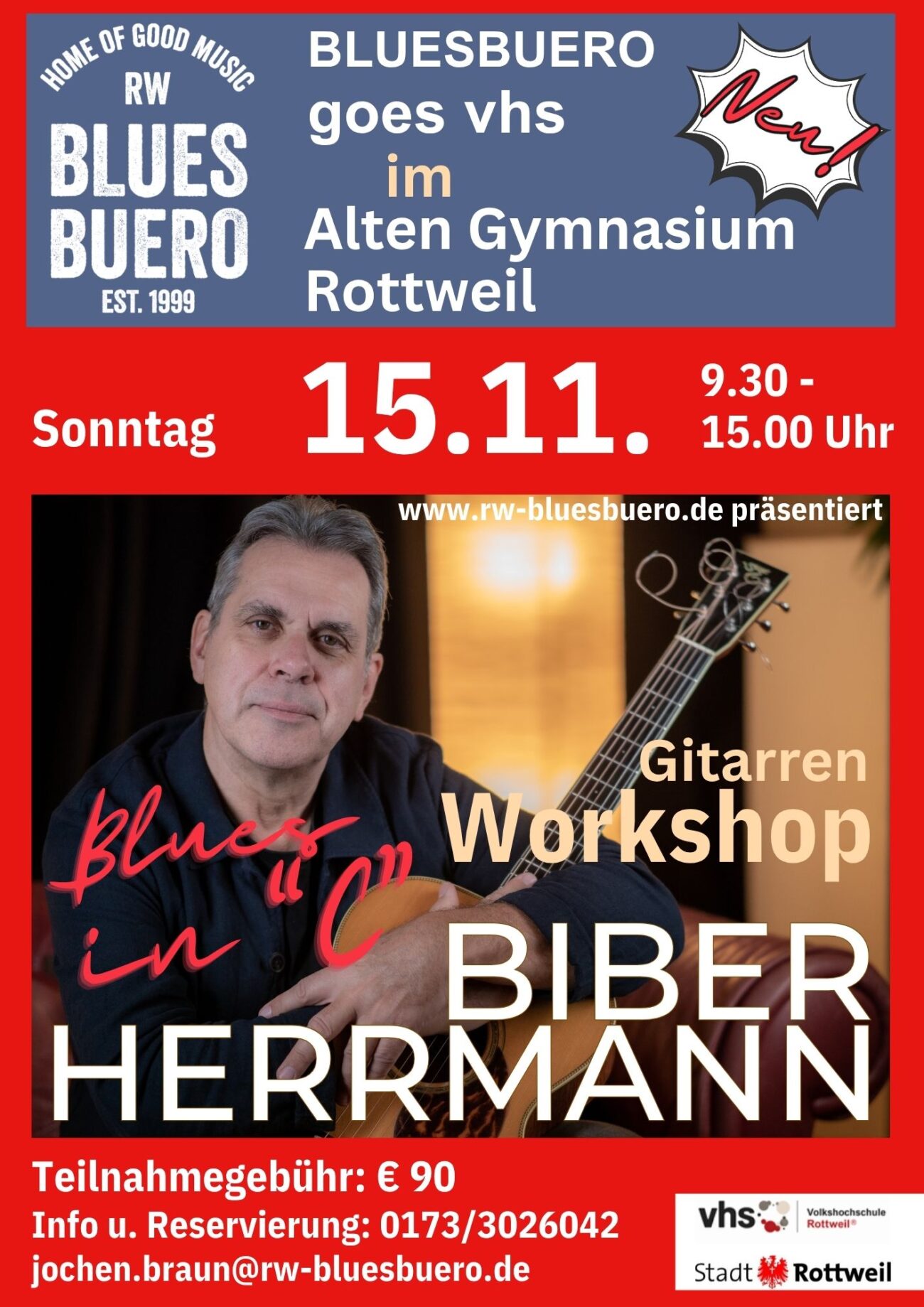 Workshop Biber Herrmann – Cocaine Blues